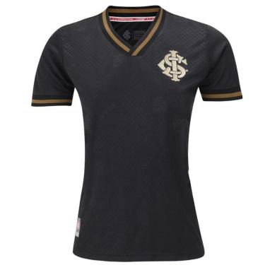 Imagem de Camisa Internacional Gold Preta Feminina-Masculino