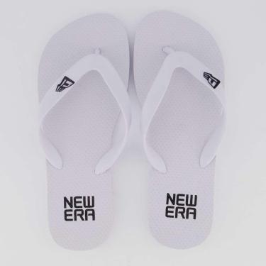Imagem de Chinelo New Era Solid Branco-Masculino