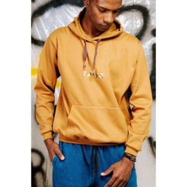 Imagem de BLUSA DE MOLETOM CANGURU CARAMELO COM CAPUZ SPIKE-Masculino