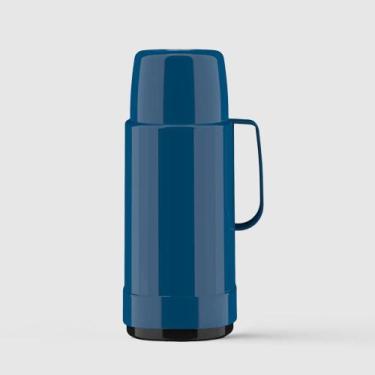Imagem de Garrafa Térmica GLT Rolha 1L Lille Azul Night Invicta, Único