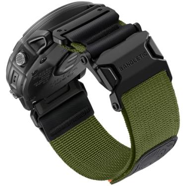 Imagem de Bandletic Pulseiras magnéticas compatíveis com Garmin Quatix 8 de 51 mm, pulseira de ajuste rápido de 26 mm para Fenix 8 51 mm/7X 6X Pro/5X Plus/3/3 HR/Instinct 2X 3 50 mm/Enduro/Tactix 8 51 mm/Epix