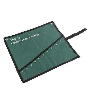 Imagem de GLOGLOW Bolsa de Armazenamento/Bolsa de Armazenamento de Ferramentas, Organizador de Lona para Chaves e Alicates, Verde, Solução de Leve para Mecânicos e Entusiastas de Bricolagem Multi Pocket Nan