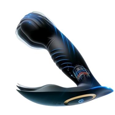 Imagem de Virabtor de controle remoto portátil, dispositivo vibratório de controle remoto para homens mulheres eletrodos hoje brinquedos viboadores adultos máquina interessante calcinhas ferramentas 10 modos