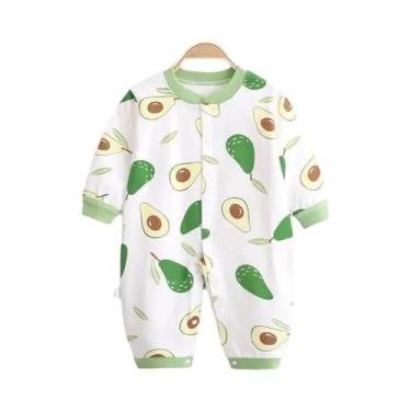 Imagem de Macacão De Algodão Para Bebê Recém-Nascido Com Estampa Do Mickey, Maca