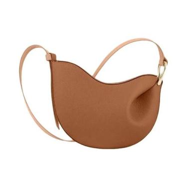 Imagem de Bolsa De Ombro Feminina Em Couro Legítimo Casual Bolsa De Mão Bolsa De