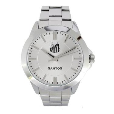 Imagem de Relógio Masculino Do Santos San-004-1 Casual Aço Analógico - Santos Of