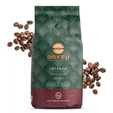 Imagem de Café Especial Orfeu Intenso em Grãos 1kg – 100% Arábica, Torra Escura