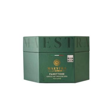 Imagem de Panettone Gotas Chocolate Vegano 750g Maestra Per La Pastina