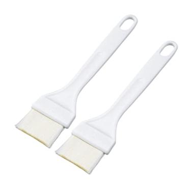 Imagem de HOLIDYOYO 2 peças de escova de cozimento resistente ao calor para churrasco para marinada, cabo de plástico confortável para bolos, doces e carne grelhada