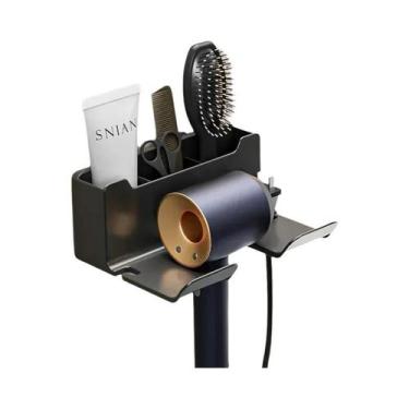 Imagem de Suporte De Parede Para Secador De Cabelo, Suporte Para Chapinha, Caixa