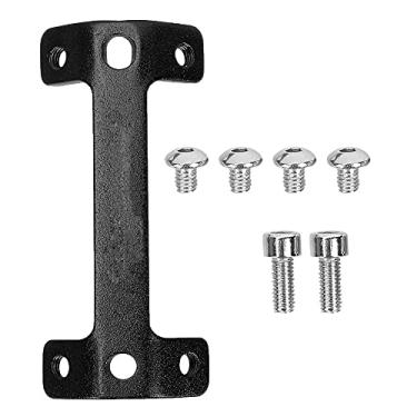 Imagem de Adaptador de suporte para rack de extensão de bicicleta de estrada de montanha de metal OKJHFD Acessórios para ciclismo Extensor de gaiola para bicicleta de montanha Suporte para montagem(black)