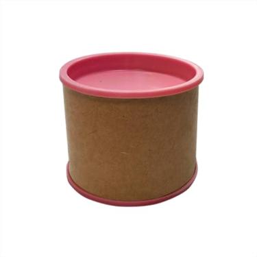 Imagem de Kit 60 Tubo Lata 6x5 Personalizar Lembrancinha Festa Decoração Tampa Plástica (Rosa Bebê)