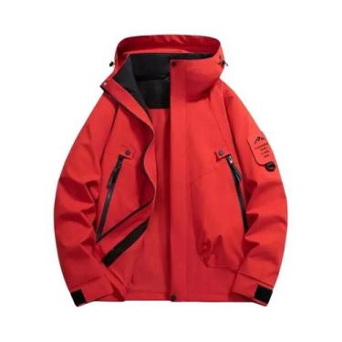 Imagem de Nova moda harajuku jaqueta impermeável ao ar livre primavera e outono 