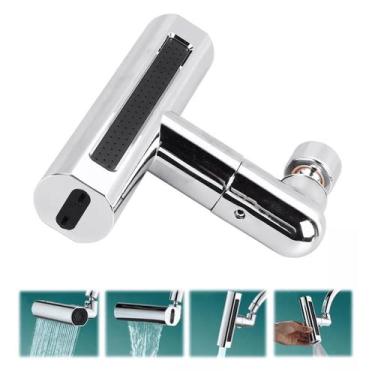 Imagem de Extensor Torneira 4 Modos Cascata Cozinha Giratorio 360º - TATUDEBOA