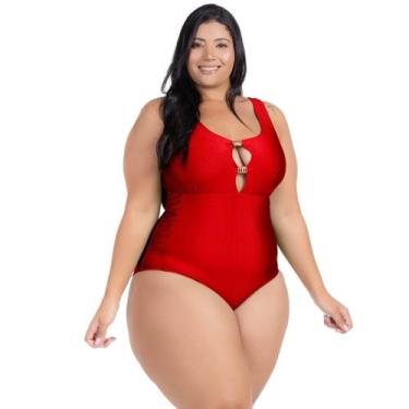 Imagem de Maio Body Acinturado Plus Size Modela Cintura Liso Casual - HYPE MODAS