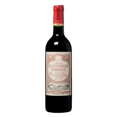 Imagem de Vinho Francês Tinto Château Bellevue Rougier 750ml - 70% Merlot, 20% C