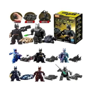 Imagem de Brinquedo De Blocos De Montar Batman Para Crianças, Modelo De Ação Col
