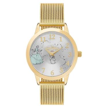 Imagem de Relógio Condor Feminino Cinderela Dourado - CO2034AQ/4K-Feminino