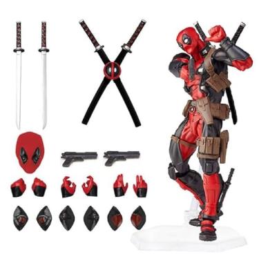 Imagem de ZKTSRY Anime Action Figure,Removable and Replaceable Face,Collectible Statue Action Figures Anime Desktop Decoration Ornaments Gift