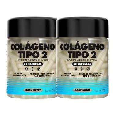 Imagem de Kit 2x Colágeno Tipo 2  , pote 60 cápsulas cada-Unissex