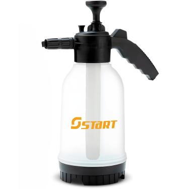 Imagem de Snow Foam Manual E Pulverizador Borrifador Spray Alta Pressão Spuma 2l E Bico Start Branco