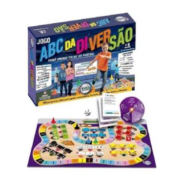 Imagem de Jogo De Tabuleiro Abc Da Diversão - Tóia - Abba Games
