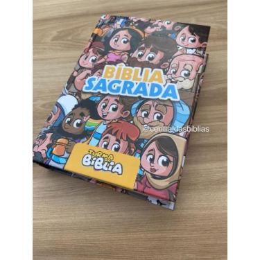 Imagem de Biblia infantil Turma da Biblia NTLH - completa com ilustrações - SBB
