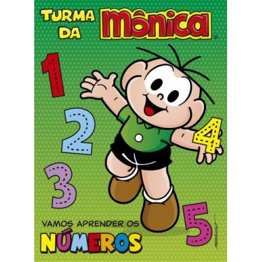 Imagem de Livro - Turma da Mônica - Vamos aprender os números