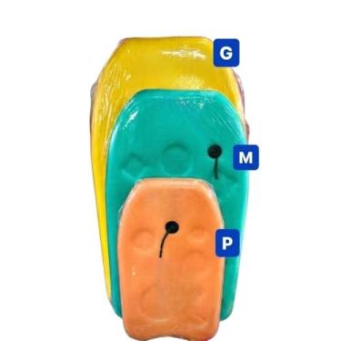 Imagem de Prancha Bodyboard Prancha de Surf com Leash Flutuante para Praia Piscina e Lazer Aquático | (Tamanho G unissex)