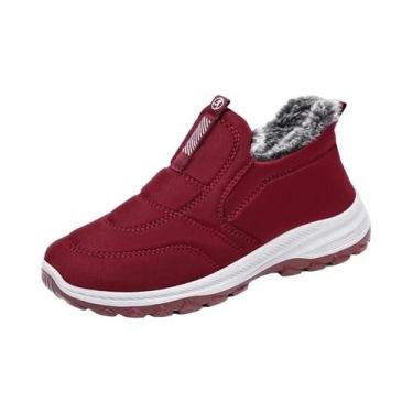 Imagem de Botas De Inverno Femininas Quentes E Leves Com Forro De Pelúcia Antide