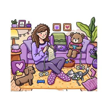 Imagem de Livro De Colorir Para Adultos: Presente Único Para Relaxamento, Papel 