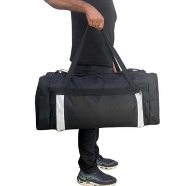 Imagem de Mala Bolsa de Viagem Reforçada com Grande Capacidade - Bagagem Resistente para Viagens Longas, Armazenamento e Organização (GG)