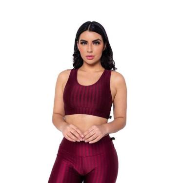 Imagem de Top Basico Poliamida 3d, Nadador - ASHYC, Vinho, P/34-36