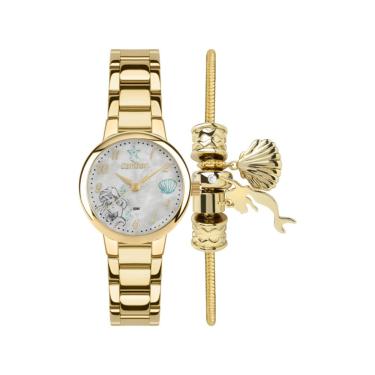 Imagem de Relógio Condor Feminino Ref: Co2035nod/k4k Dourado Pequena Sereia + Semijoia
