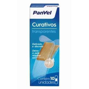 Imagem de Curativo Panvel Transparente Com 10 Unidades