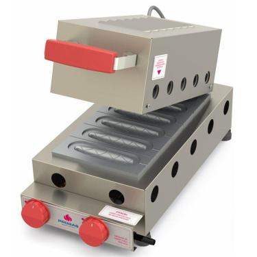 Imagem de Prensa Gás De Crepes Suíço 06 Cavidades Prk-60g Style - Progás