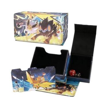 Imagem de Caixa De Armazenamento Para 100 Cartas Com Dupla Capa Para MTG TCG YGO