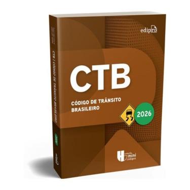 Imagem de Ctb 2026 - Código De Trânsito Brasileiro - Coleção Mini Códigos