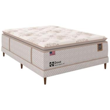 Imagem de Cama Box  (Box + Colchão) Casal Sealy de Mola - 60cm de Altura Doux Co