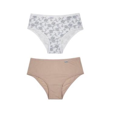 Imagem de Kit 2 Calças DelRio 50368 Floral /Mousse, Flora, Mousse, M