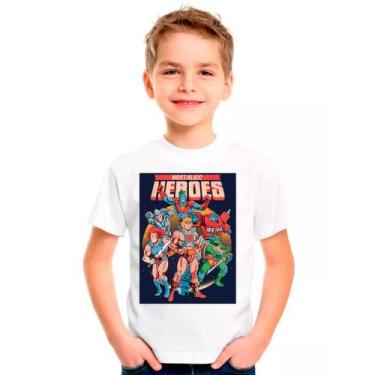 Imagem de Camiseta Desenho HE-MAN Moda Infantil Roupa Criança 02 - DESIGN CAMISE