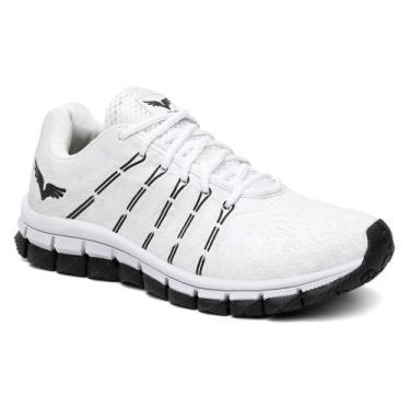 Imagem de Tênis Masculino Corrida Academia - MRSHOES, Branco, 37