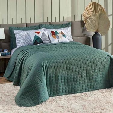 Imagem de Kit Colcha Matelassê Percal 300 fios Basic Casal 07 Peças 100% Poliést