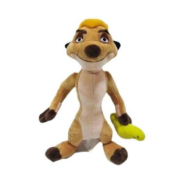 Imagem de Brinquedos De Pelúcia Disney Rei Leão Timon E Pumbaa De 30cm, Bonecos 