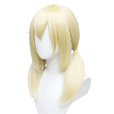 Imagem de Peruca de cosplay Genshins Impacts Klees Synthetic Hair 40cm - yiweisa