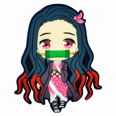 Imagem de Fridge Magnet Demons Slayers Kamados Nezukos Anime Kids Car - yiweisai