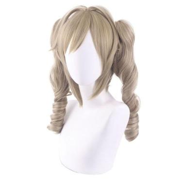 Imagem de Peruca de cosplay Genshins Impacts Barbaras Synthetic Hair 35cm - yiwe