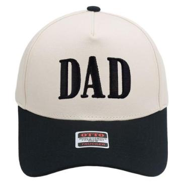 Imagem de Boné de beisebol bordado em algodão DAD 3D Letter Design - Yiweisai