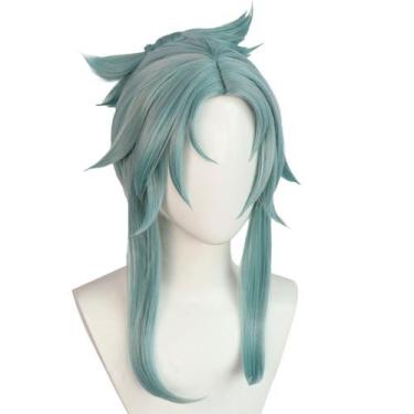 Imagem de Peruca de cosplay Genshin Impacts Madames Pings Synthetic Hair - yiwei