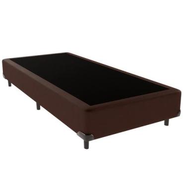 Imagem de Cama Box Solteirão Marrom Outlet dos Sonhos 37x96x203
